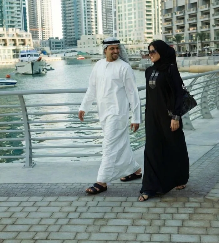زوجان من الإمارات العربية المتحدة